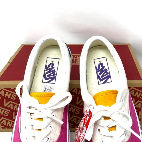 VANS Era Platform Multicolor Low Women's Size 7 Canvas Suede VN0A3WLUWVY - Picture 4 of 11